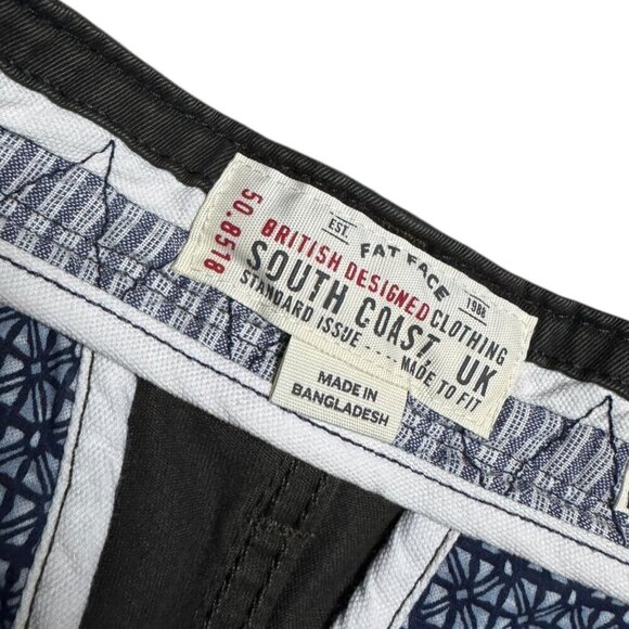 FAT FACE Green Khaki Chino Luxury Designer Casual Straight Pants Mens 32x31 - Picture 3 of 10